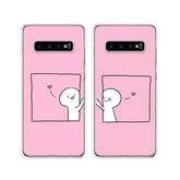 2 Freundschafts-Handyhüllen für 2 Personen (Samsung)