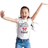 Familien T-Shirts Ich werde große Schwester