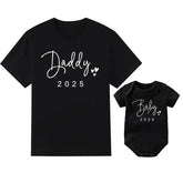 Familien T-Shirts Vater und Baby Matching Look