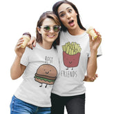 Freundschafts T-Shirts BFF Burger/Pommes
