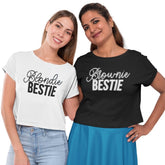 Freundschafts T-Shirts Frau Blonde Brune BFF
