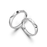 Freundschaftsringe Doppelte Sonne Mond