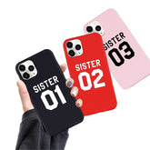 Handyhülle Familie Schwester (iPhone)