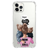 Handyhülle Familie Super Mama (iPhone)