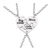 Mutter Tochter Kette Edelstahl