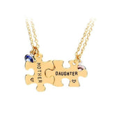 Mutter Tochter Kette Puzzle Familie