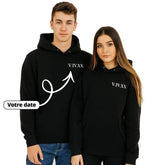 Paar-Pullover Römische Zahlen Geschichte