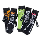 Paar-Socken Magnetisches Halloween