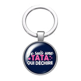 Schlüsselanhänger Familie Für wunderbare Tanten