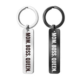 Schlüsselanhänger Familie Mom Boss Queen