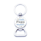 Schlüsselanhänger Familie Vater Flaschenöffner