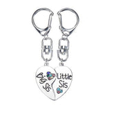 Schlüsselanhänger Familie Zwei Schwestern