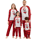 Weihnachts- Schlafanzug-Familie Bulldog