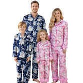 Weihnachts Schlafanzug Familie Nachthemd