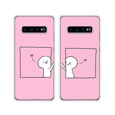 2 Freundschafts-Handyhüllen für 2 Personen (Samsung)