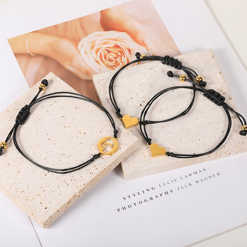 3 Stück Family Armband-Set