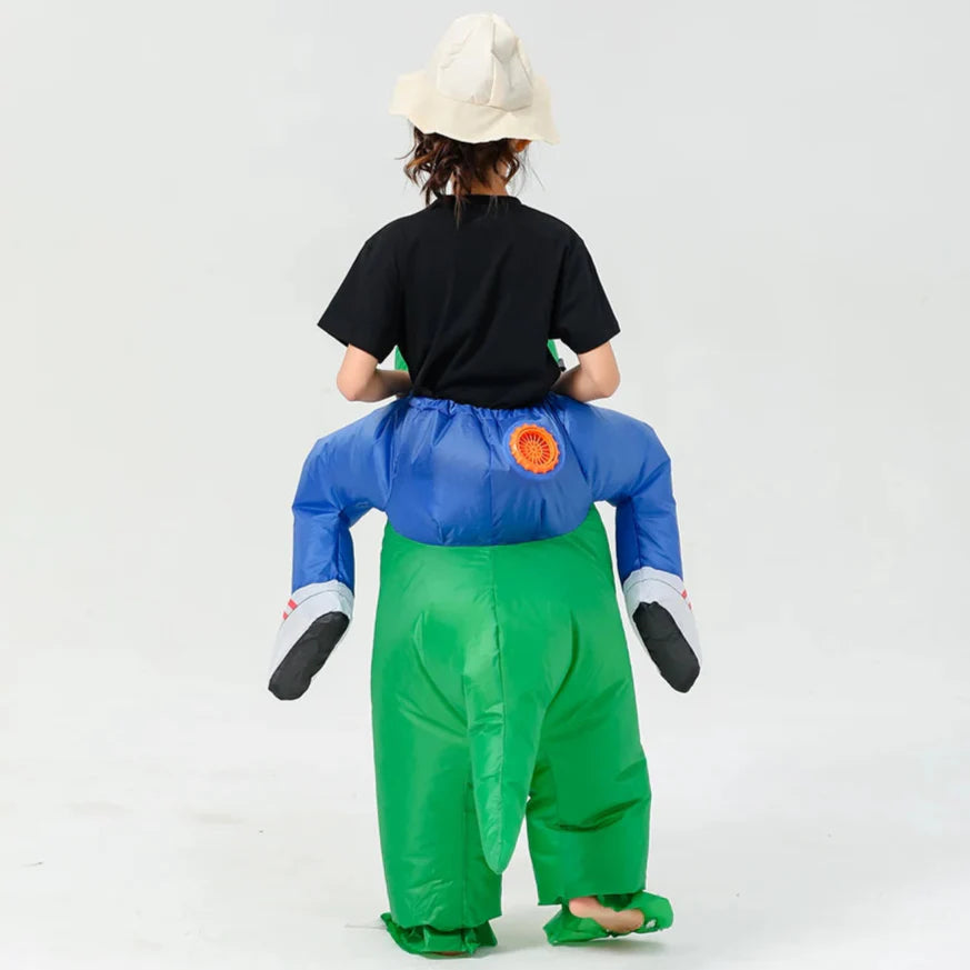 Familie-Kostüme Aufblasbare Dinosaurier für Erwachsene und Kinder