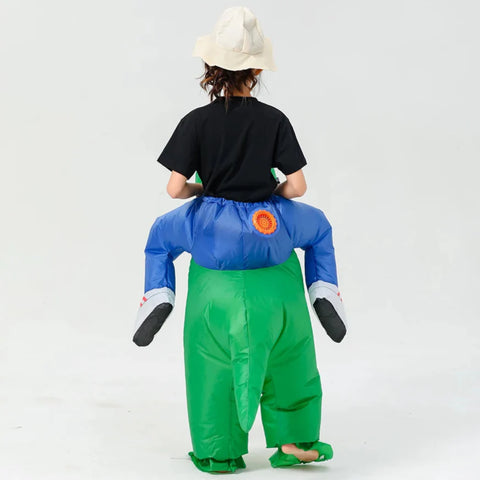 Familie-Kostüme Aufblasbare Dinosaurier für Erwachsene und Kinder