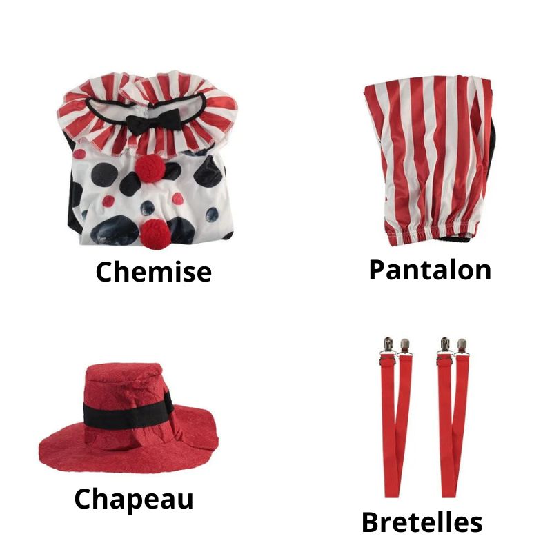 Familie-Kostüme Killer-Clown