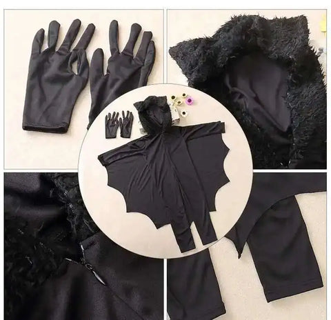 Familien-Kostüme Fledermaus Erwachsene Kinder