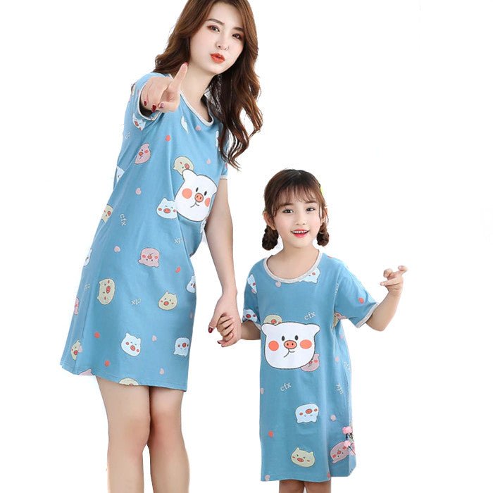 Familien Schlafanzug Kawaii für Mädchen