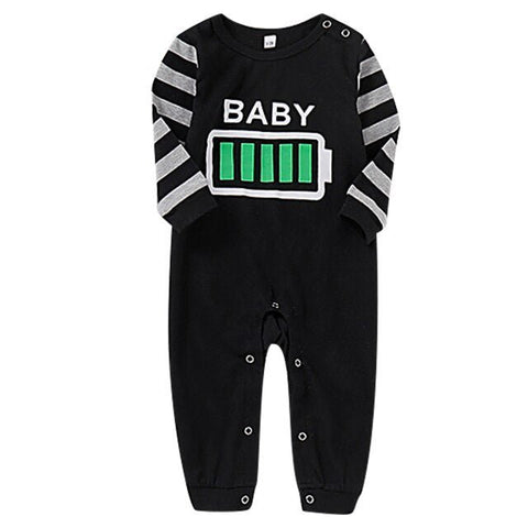 Familien-Schlafanzug Schwacher und voller Akku