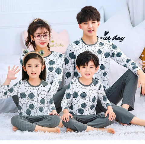 Familien-Schlafanzug Winter