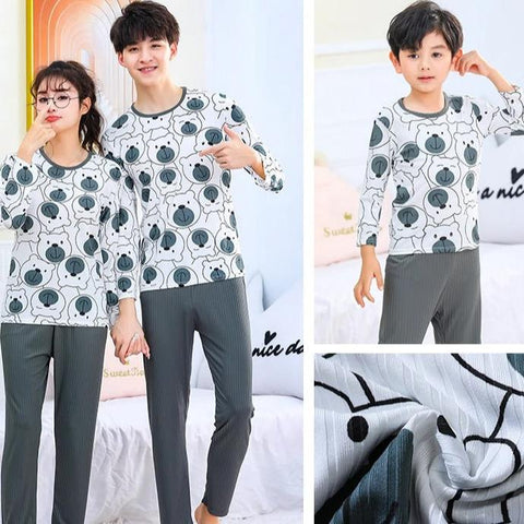 Familien-Schlafanzug Winter