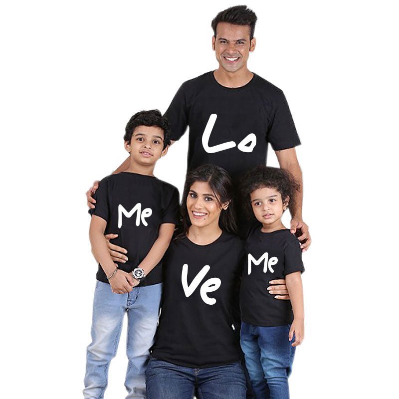 Familien T-Shirts Assorti Liebe