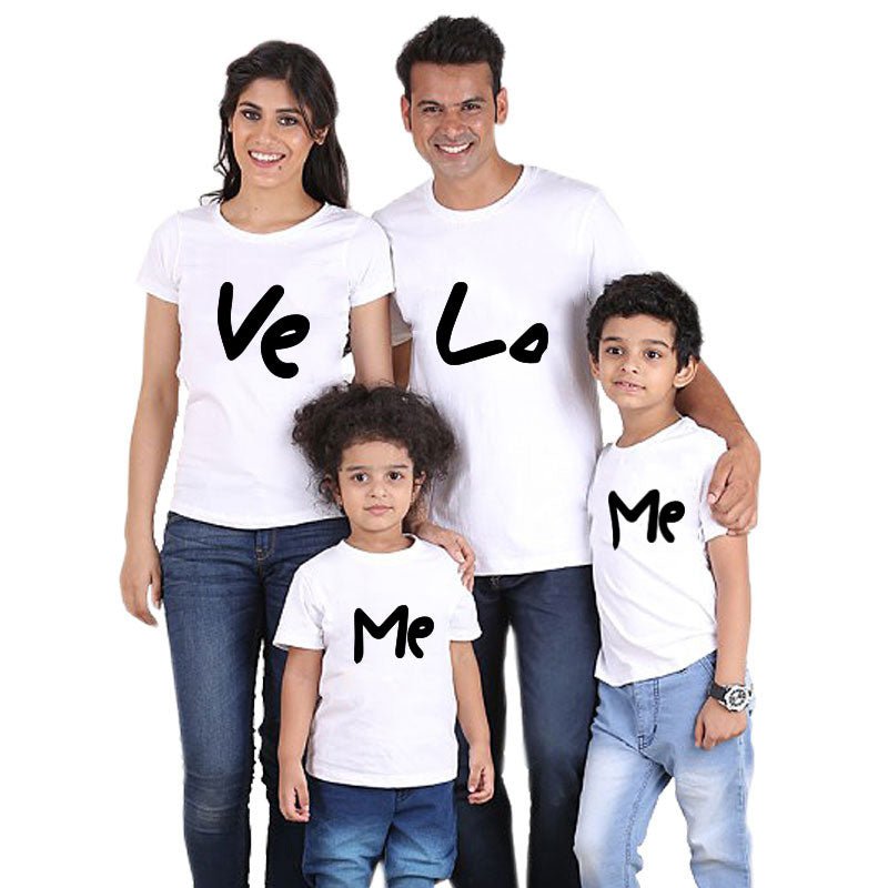 Familien T-Shirts Assorti Liebe