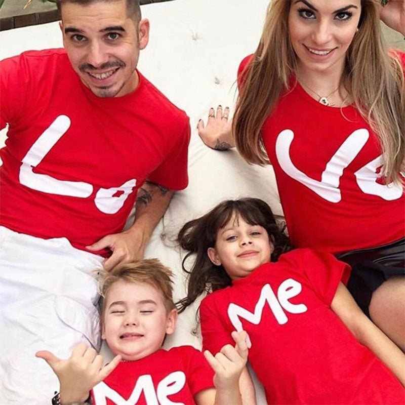 Familien T-Shirts Assorti Liebe