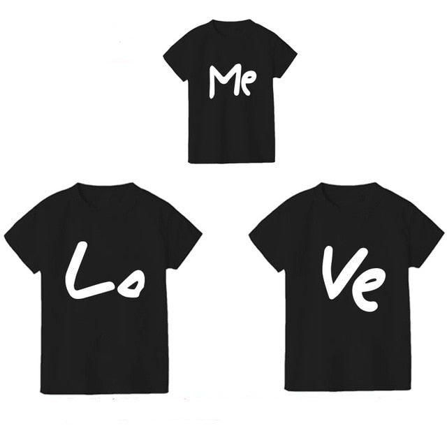 Familien T-Shirts Assorti Liebe