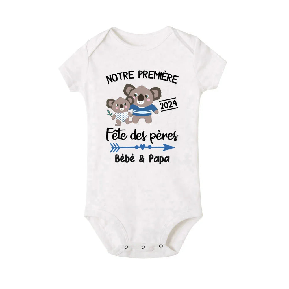 Familien T-Shirts Für Babys und Väter Vatertag