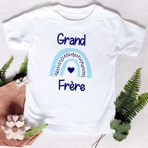 Familien T-Shirts Großer Bruder Kleine Schwester