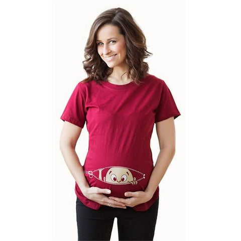 Familien-T-Shirts Lustige Schwangerschaft