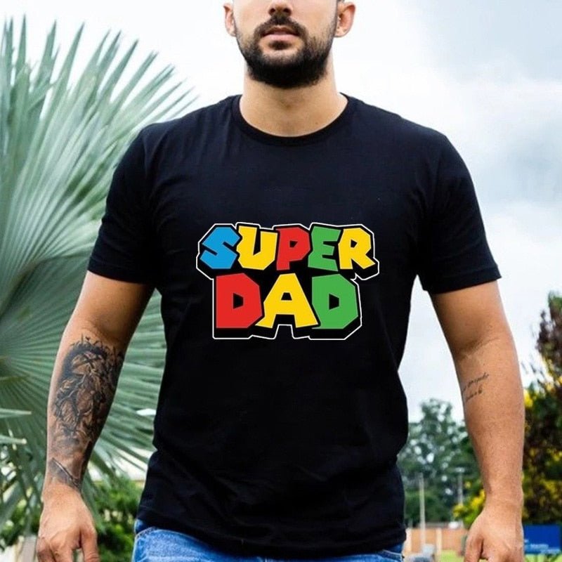 Familien T-Shirts Männer Super Dad