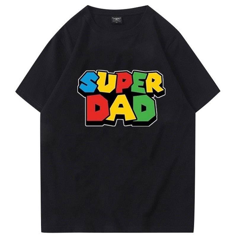 Familien T-Shirts Männer Super Dad