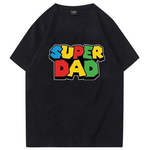 Familien T-Shirts Männer Super Dad