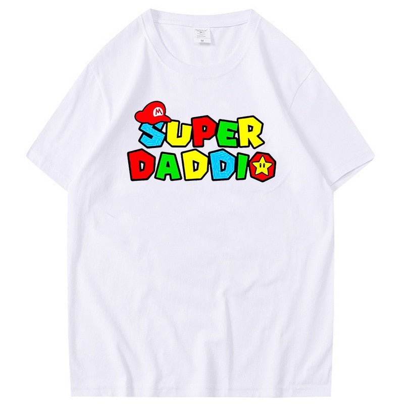 Familien T-Shirts Männer Super Dad