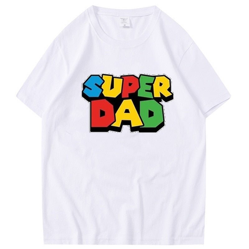 Familien T-Shirts Männer Super Dad