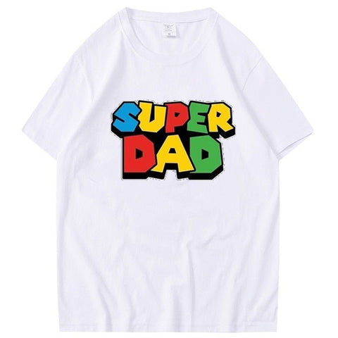 Familien T-Shirts Männer Super Dad