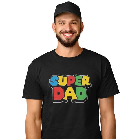Familien T-Shirts Männer Super Dad