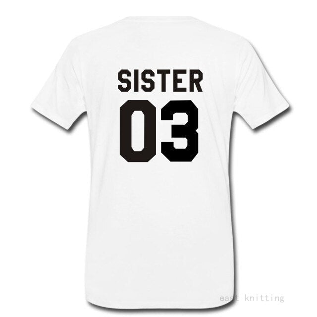 Familien T-Shirts Schwester