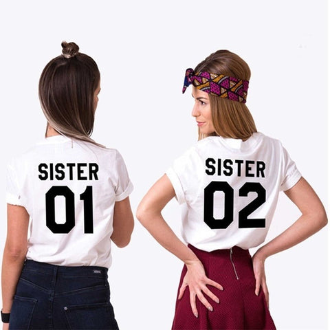 Familien T-Shirts Schwester
