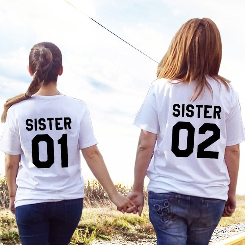 Familien T-Shirts Schwester