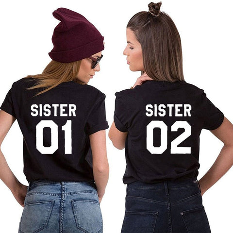 Familien T-Shirts Schwester