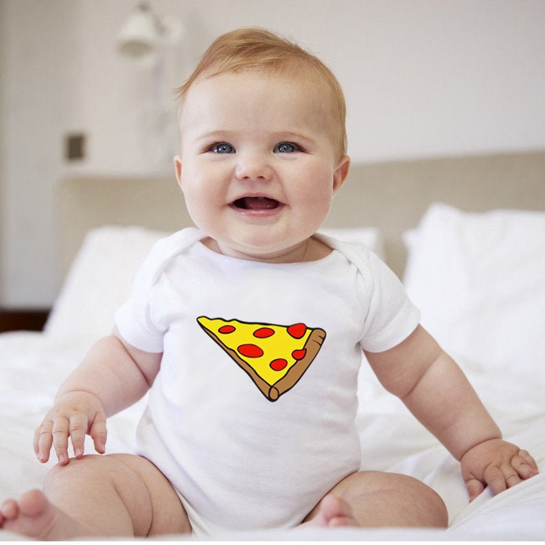 Familien T-Shirts Vater Sohn Pizza