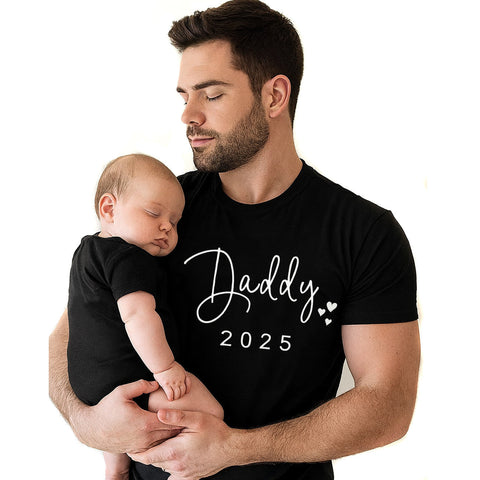 Familien T-Shirts Vater und Baby Matching Look