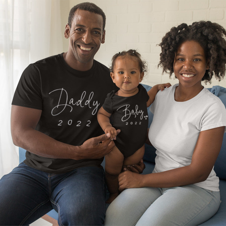 Familien T-Shirts Vater und Baby Matching Look