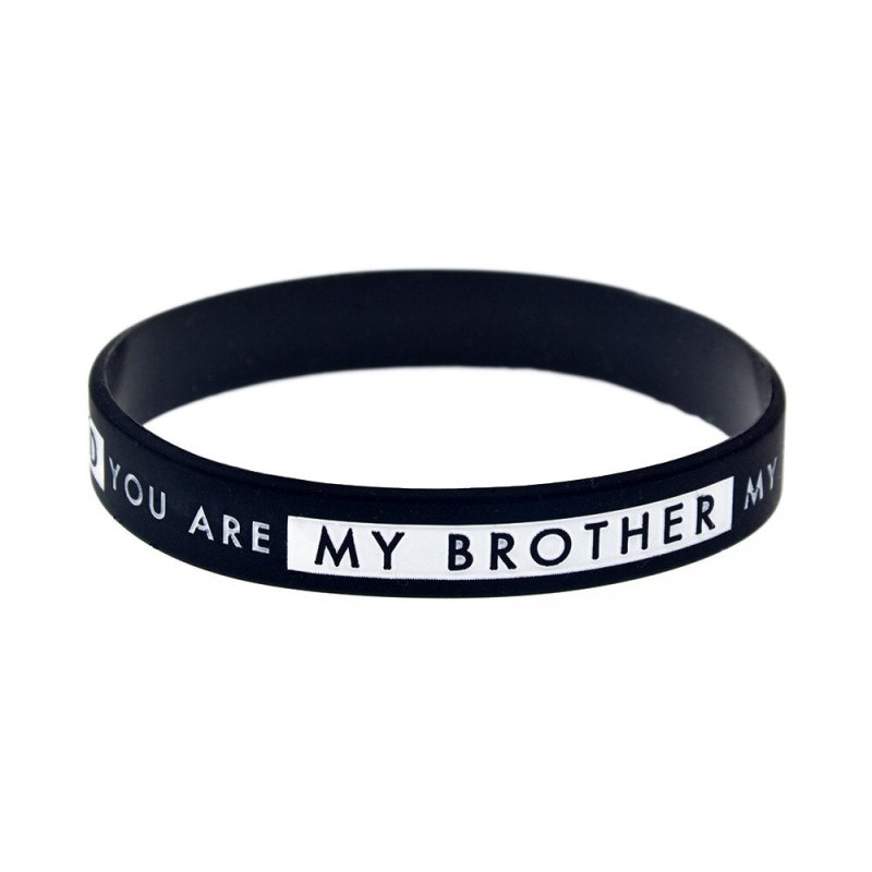 Family Armband Du bist mein Bruder (Silicone)